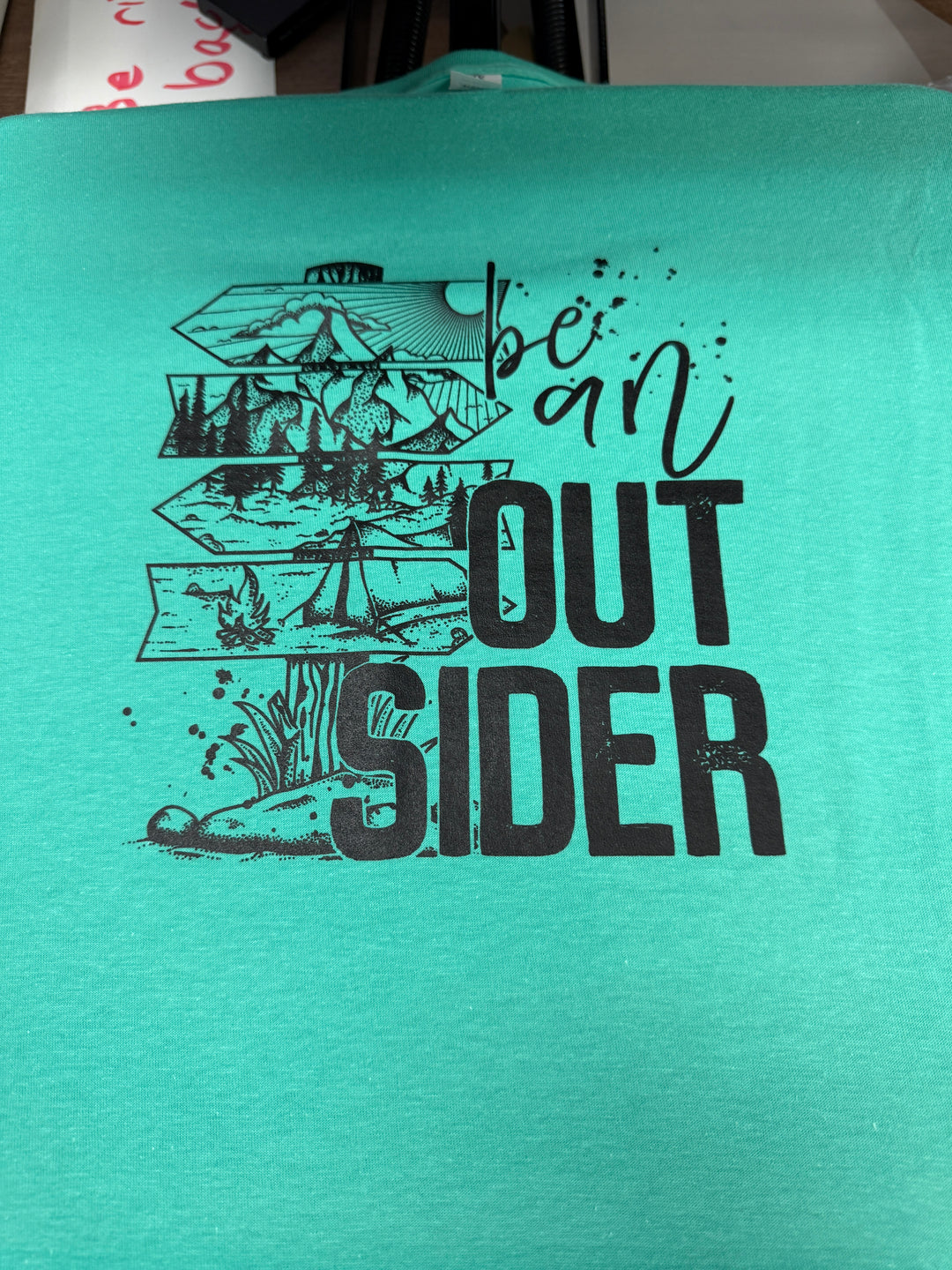 Be An Outsider Short Sleeve Graphic Tee