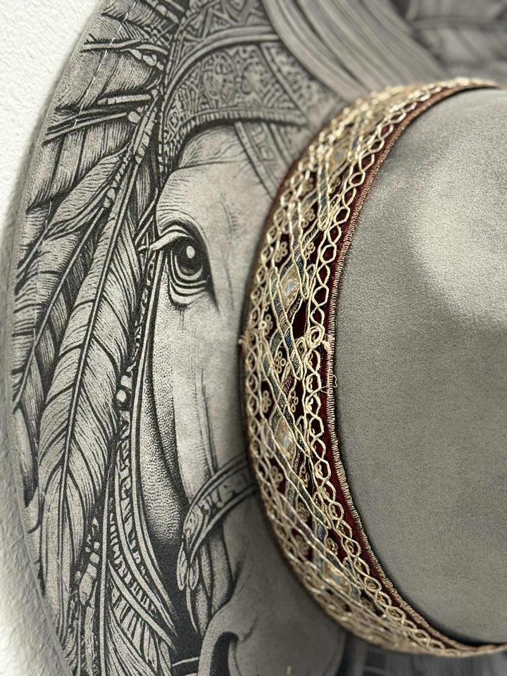 Daydream Rider Wide Brim Vegan Suede Hat