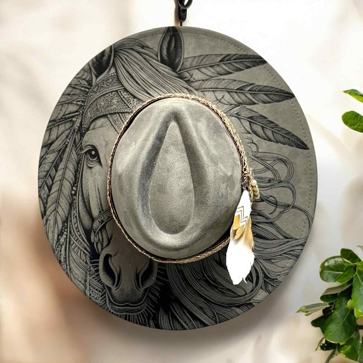 Daydream Rider Wide Brim Vegan Suede Hat