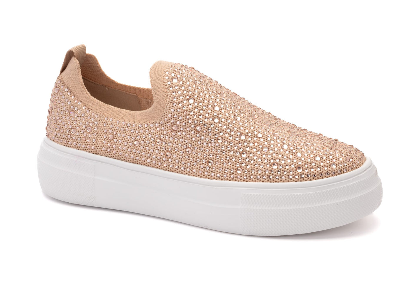 Corky's | Blush Crystal Swank Sneakers