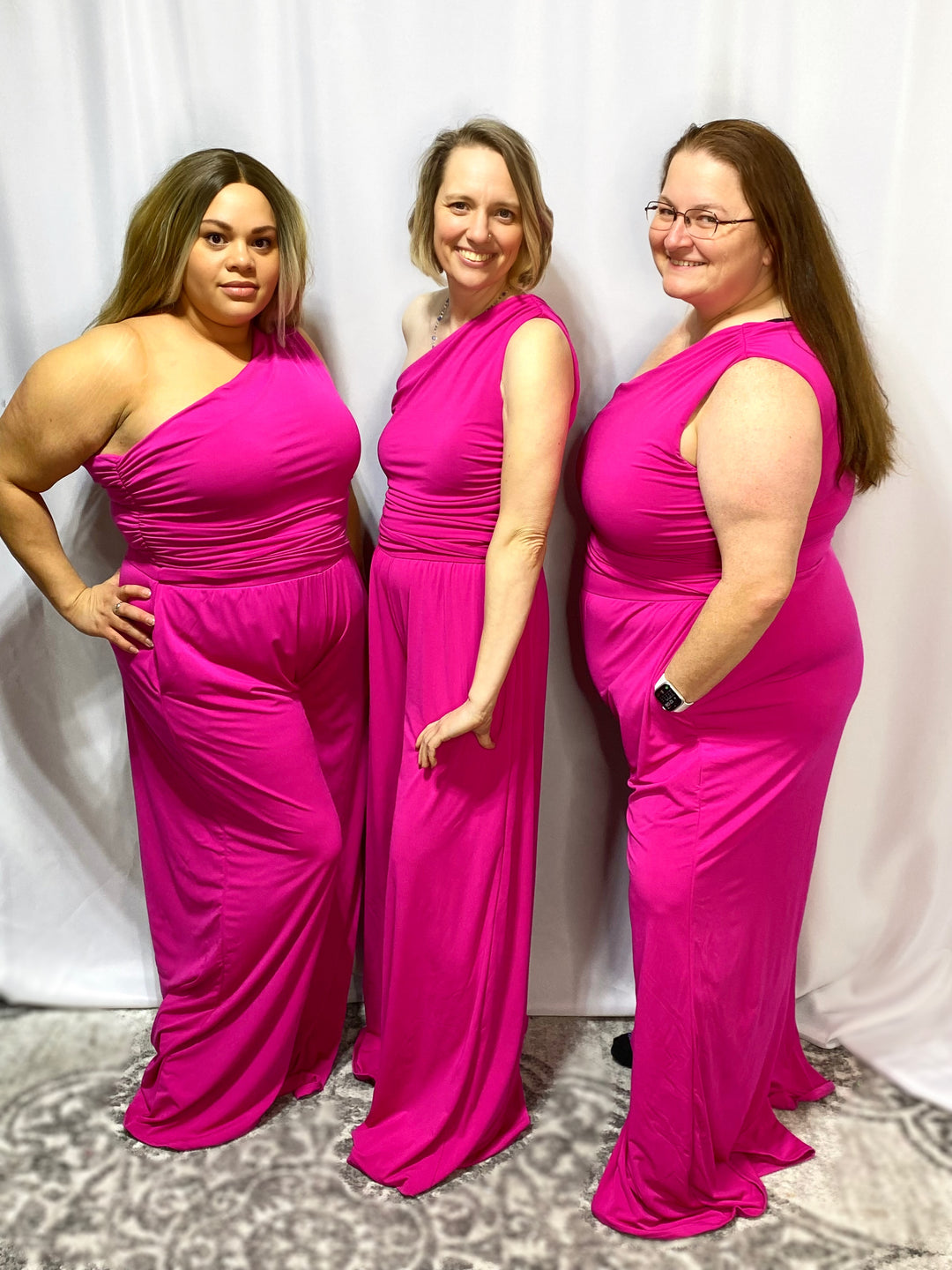 Never Uncomfortable One Shoulder Jumpsuit