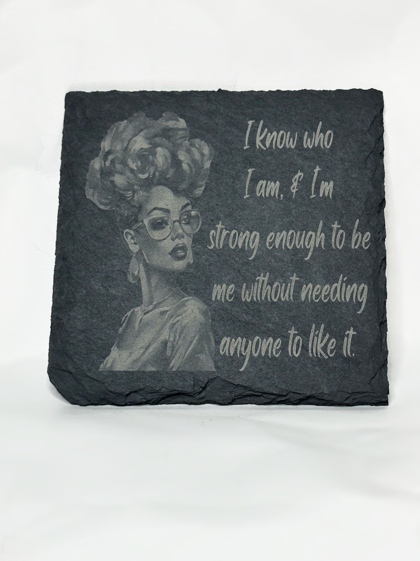 Boss Ass Bitch Slate Coasters