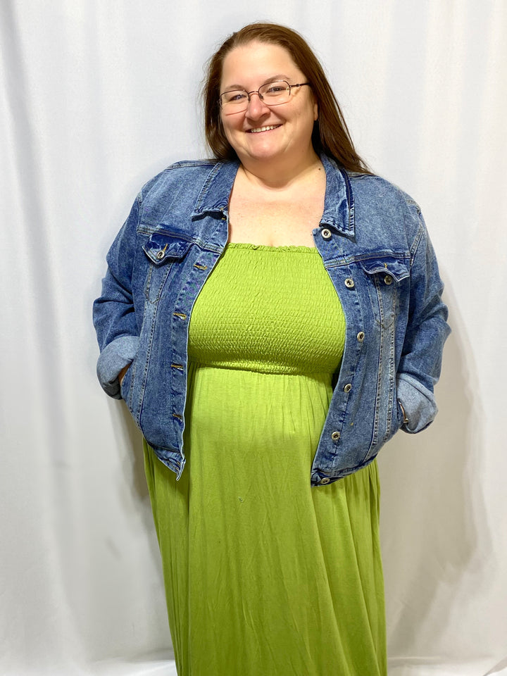 Brunch Date Smocked Maxi Dress