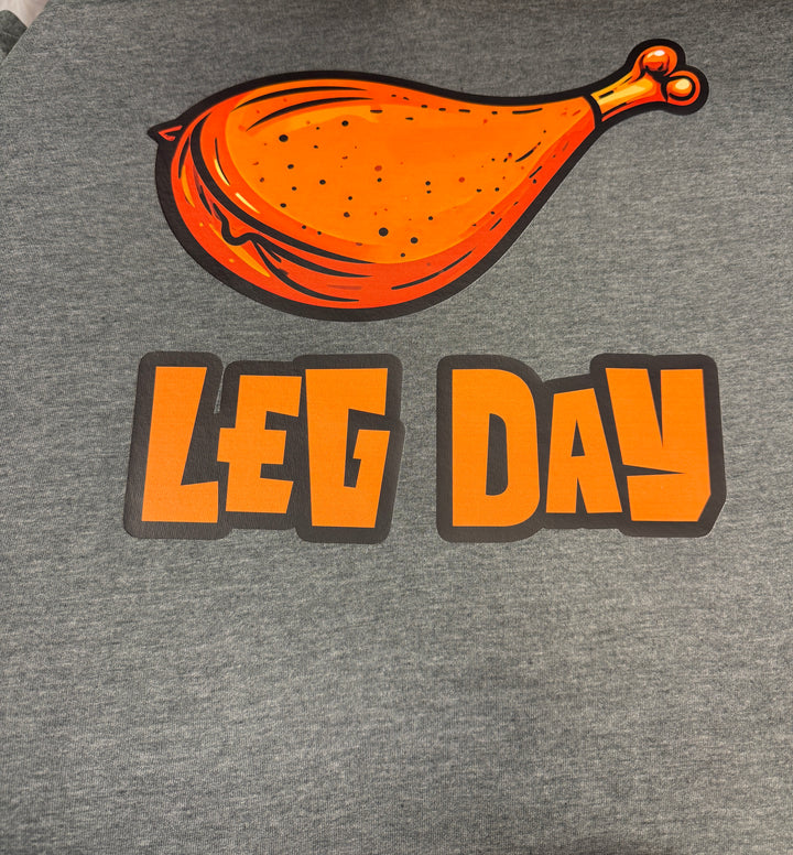 Leg Day Short Sleeve Graphic Tee (2 Versions)