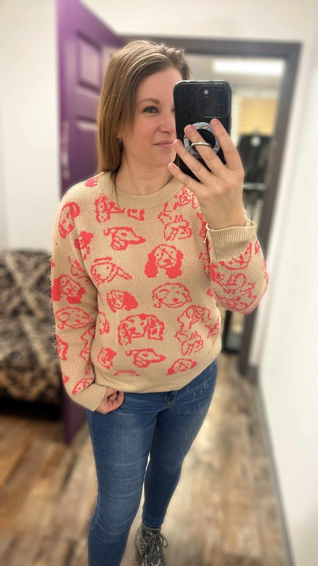 Crazy Dog Lady Sweater