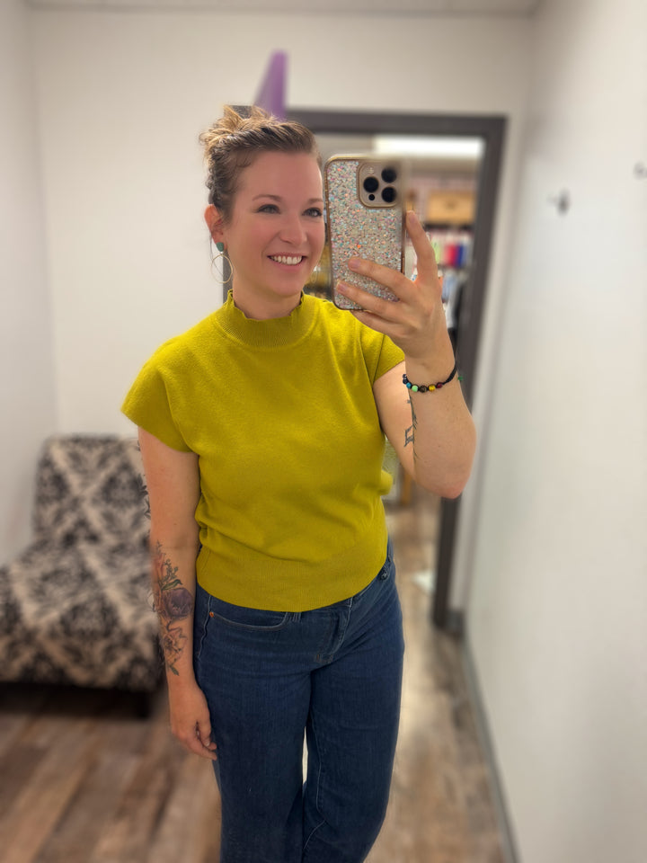 Chic Harmony Mock Neck Sweater