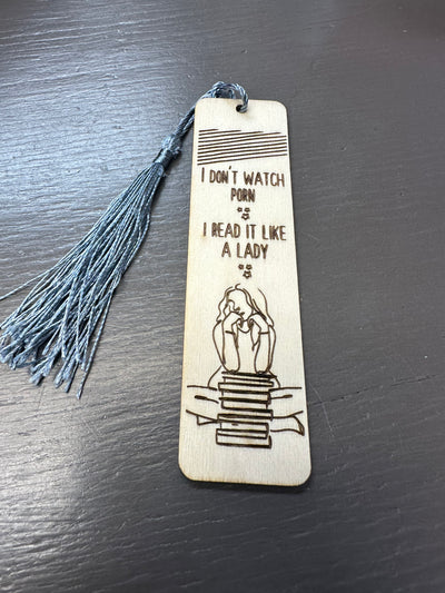 I Don’t Watch It, I Read It Bookmark