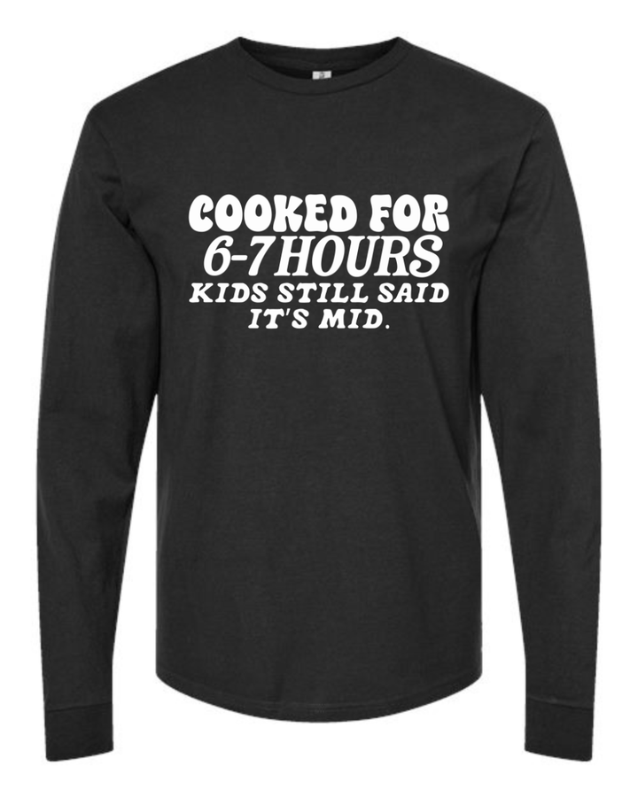 Pre-Order | Cooked 6-7 Hours Short Sleeve Graphic Tee