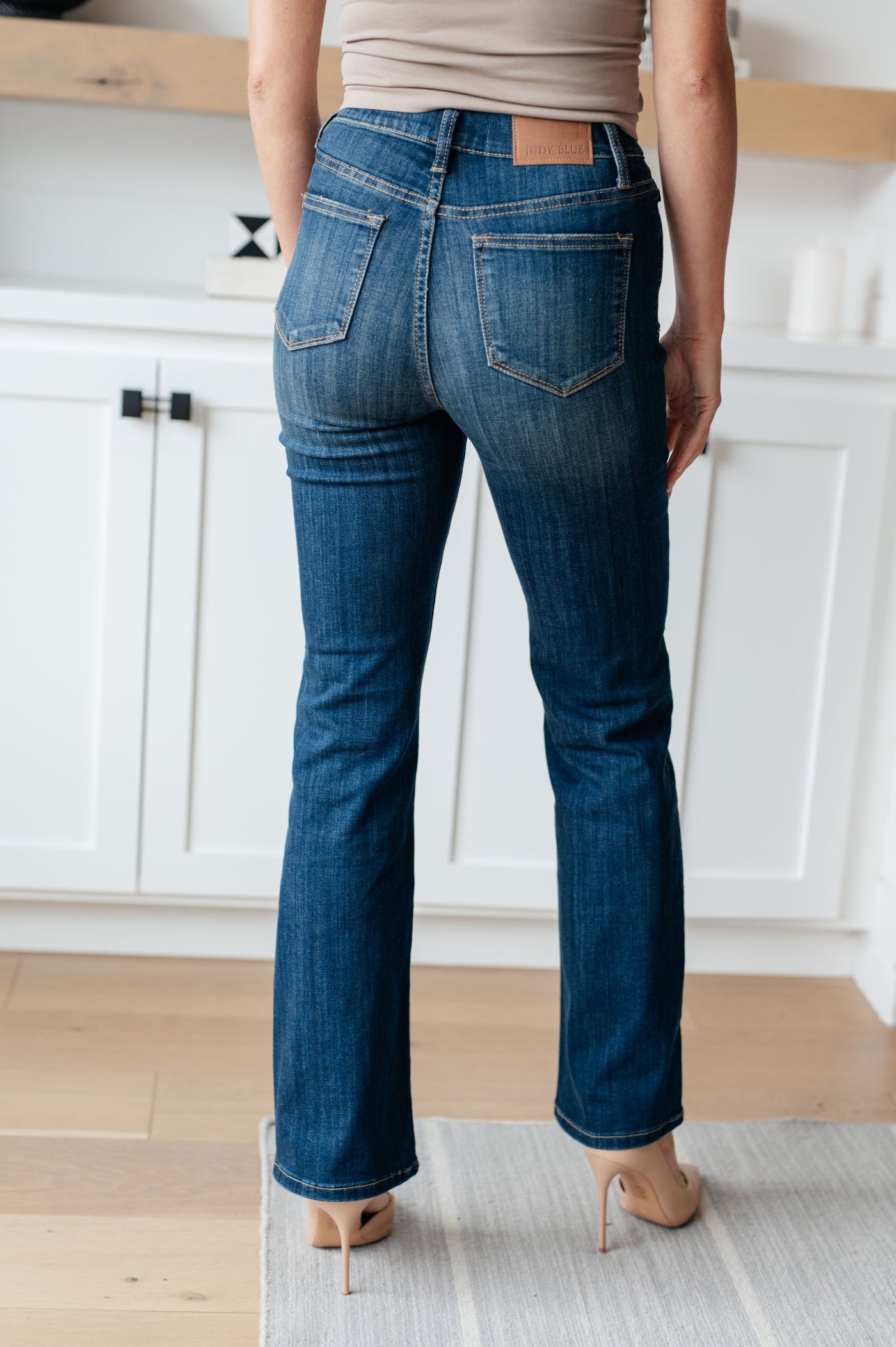 Judy Blue | Ricki High Rise Pull On Slim Bootcut Jeans
