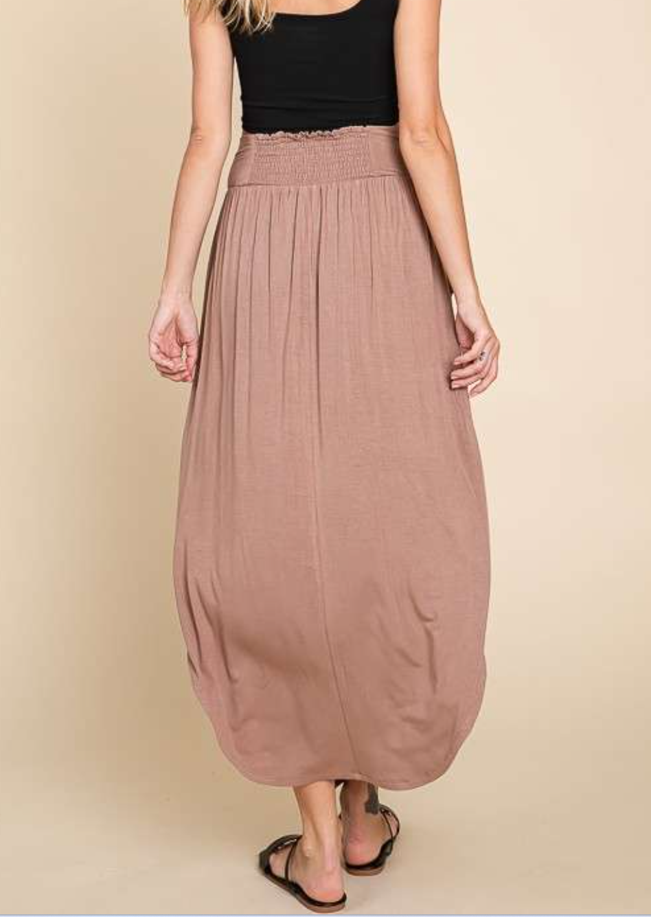 Be the Queen V-Shaped Maxi Skirt