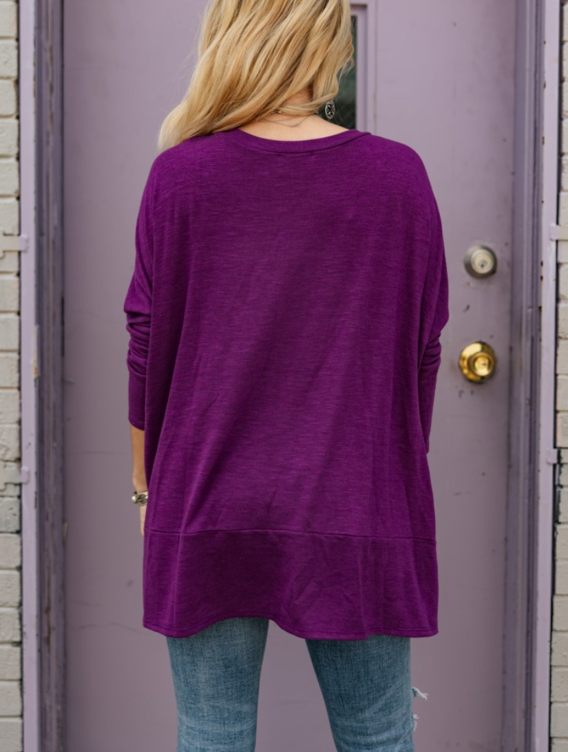 Everyday Ease Slub Pocket Top