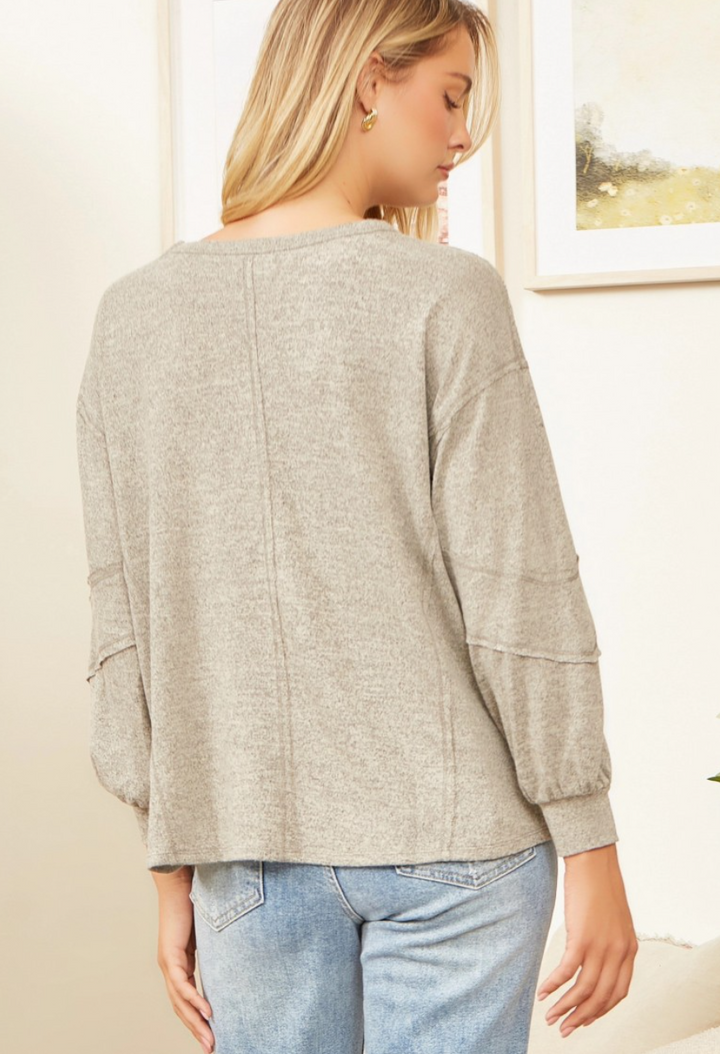 Heather Haven Hacci Top