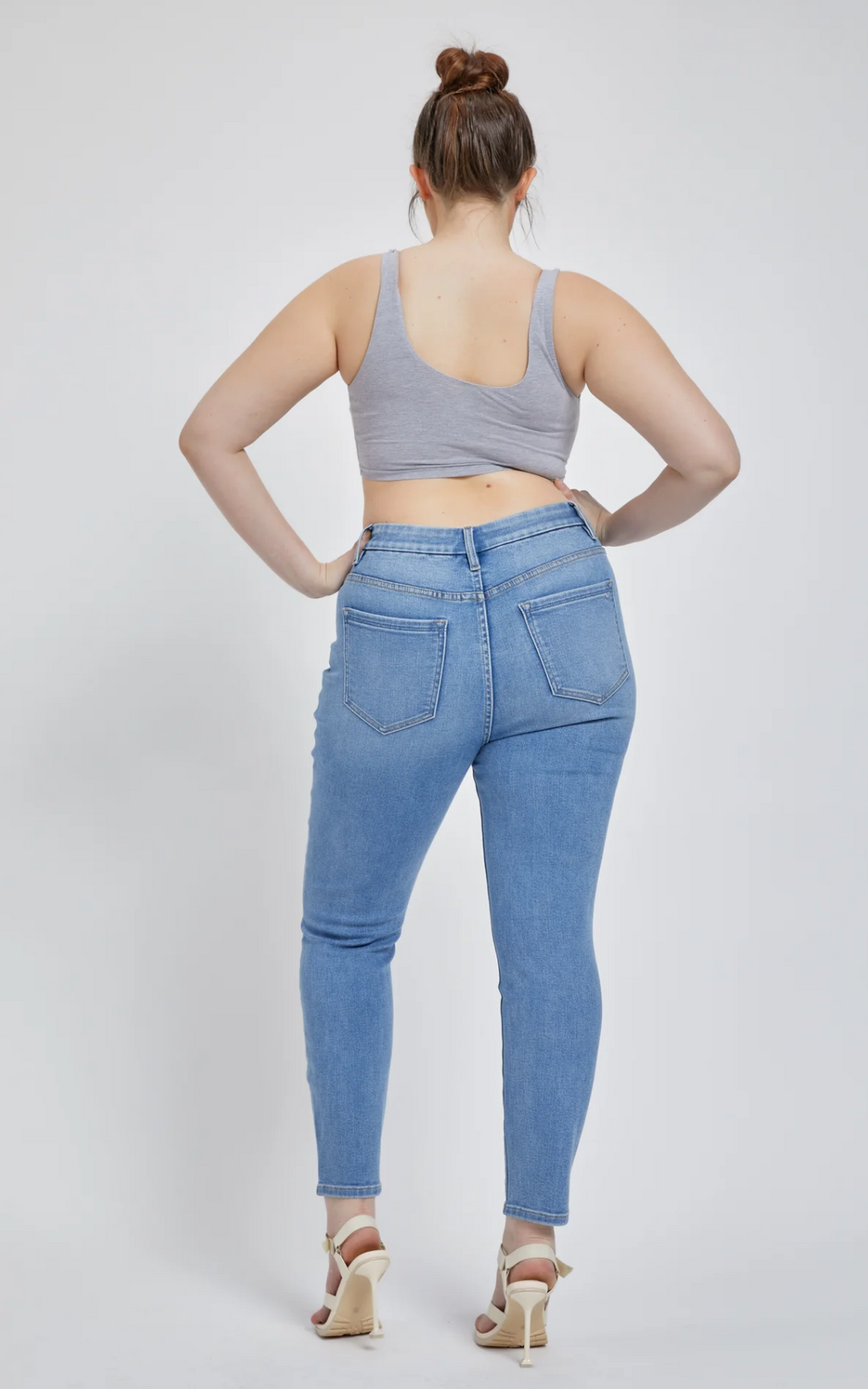MICA | High Rise Ankle Skinny Jean