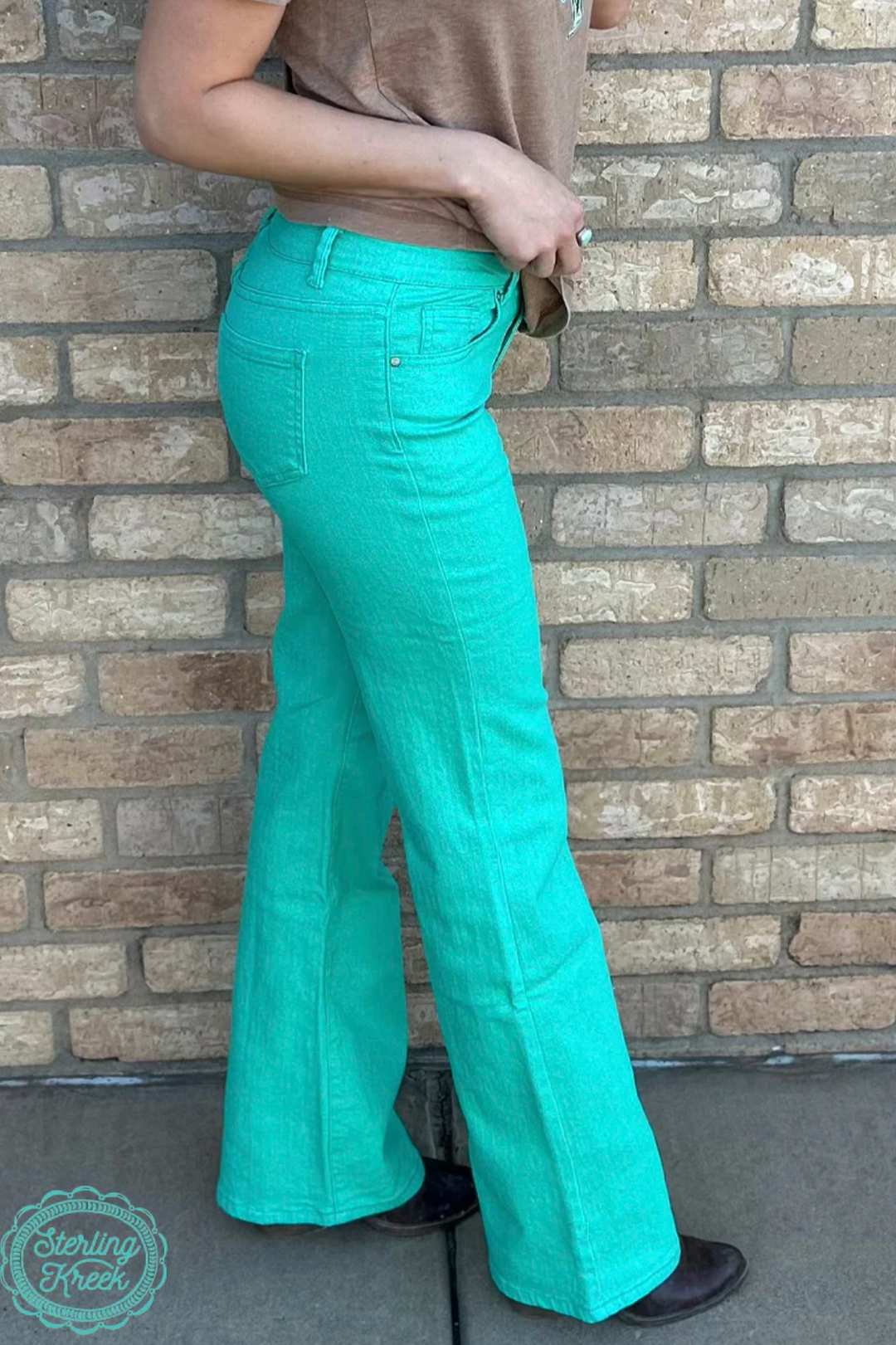 Walk this Way Denim Flare Jeans