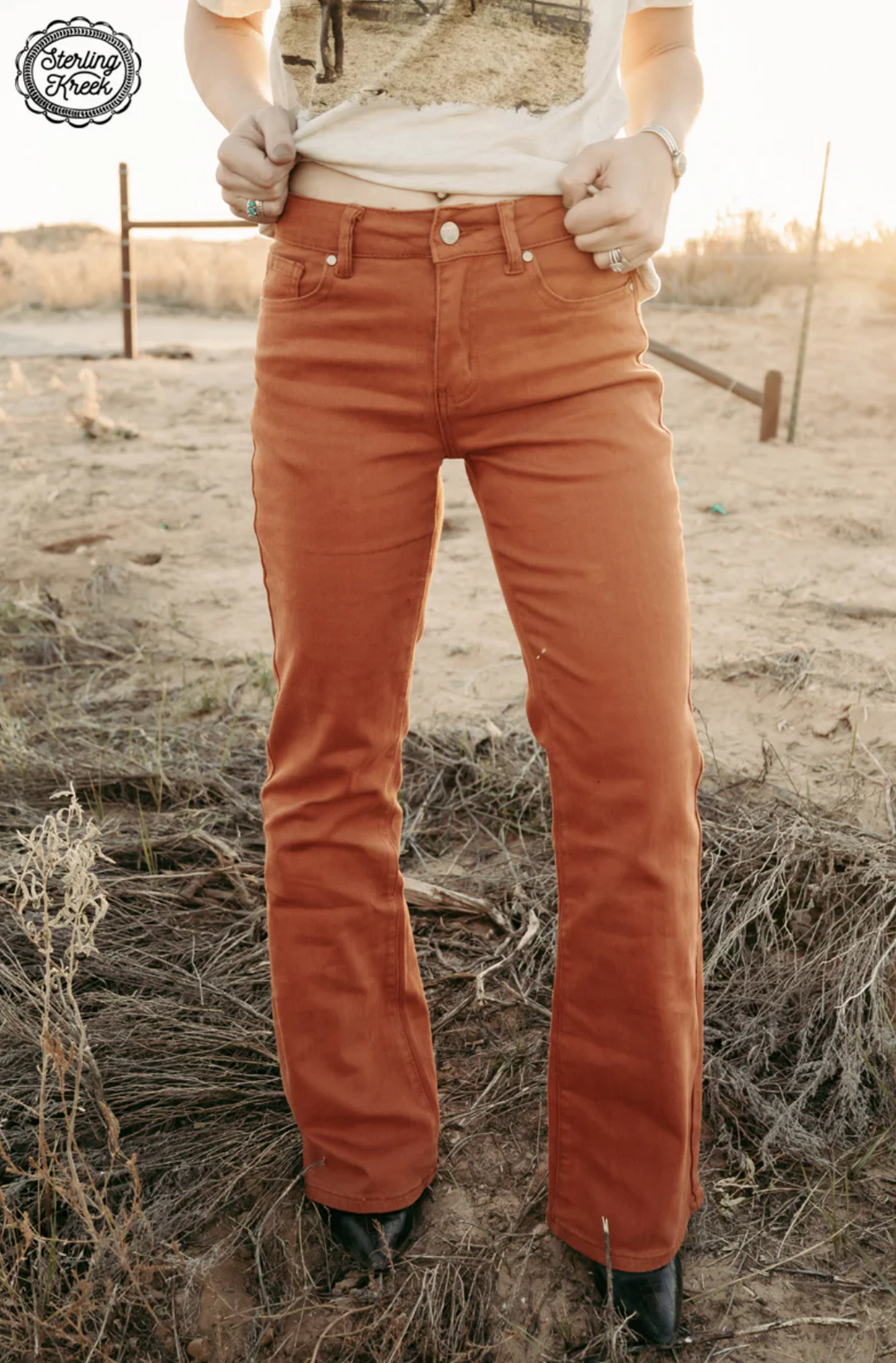 Walk this Way Denim Flare Jeans