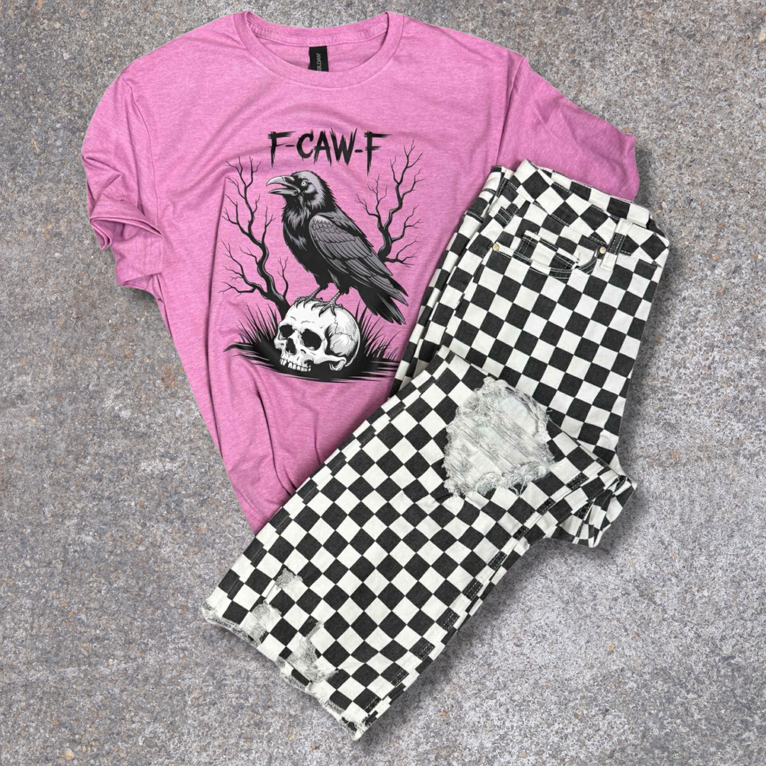 F-Caw-F Short Sleeve Graphic Tee (2 Options)