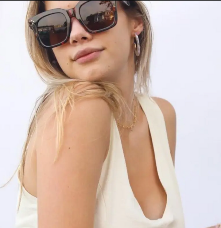 Bash Block Frame Sunglasses