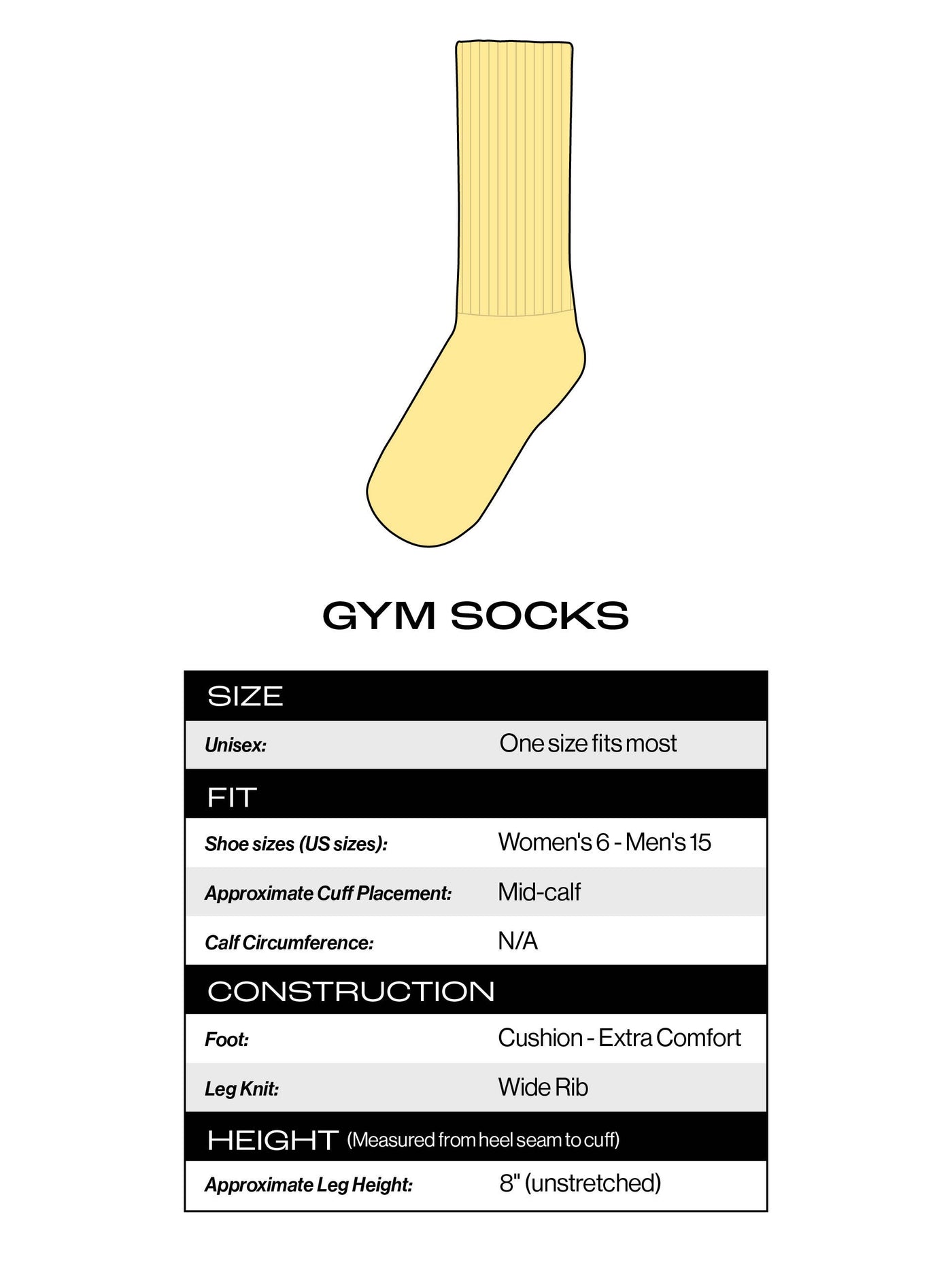 Buh Bye Patriarchy Gym Crew Socks