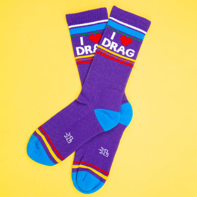 I ❤️ Drag Gym Crew Socks