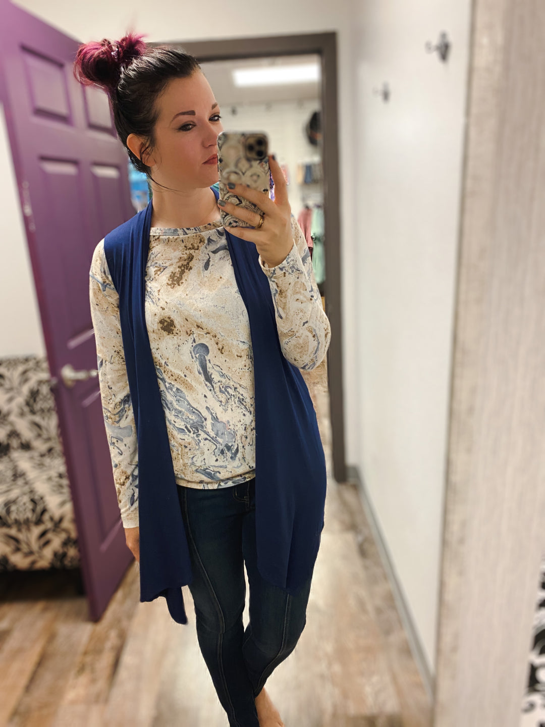 Blank Space Sleeveless Long Vest