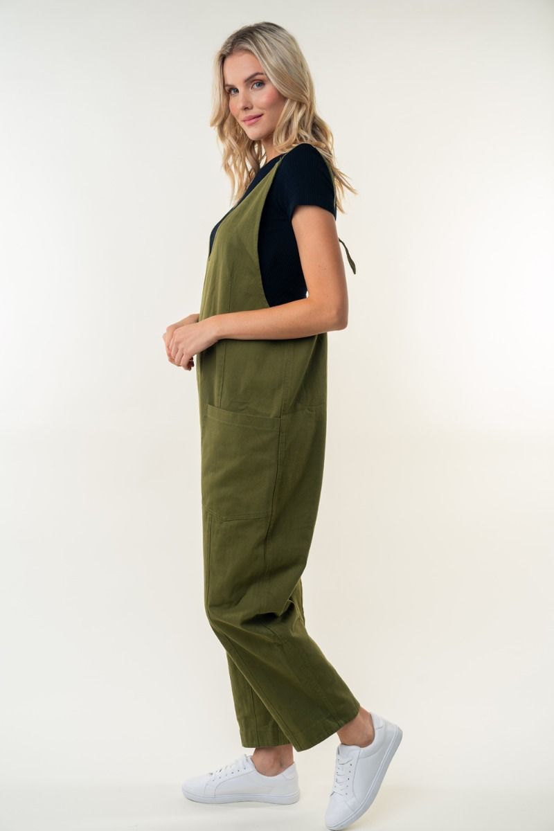 Always and Forever Olive Jumpsuit