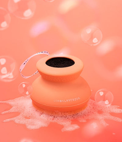 Lemon Lavender® |  Lather Me Up In-Shower Silicone Brush