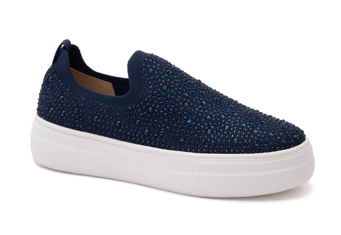Corky's | Navy Crystal Swank Sneakers