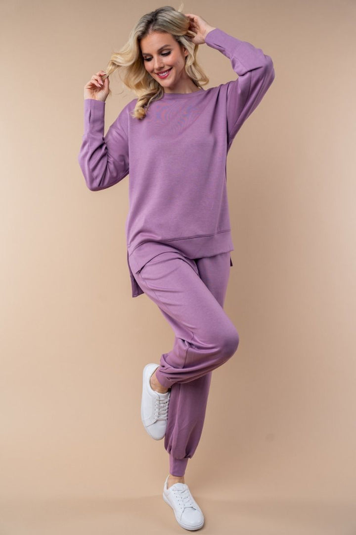 Lilac Joggers