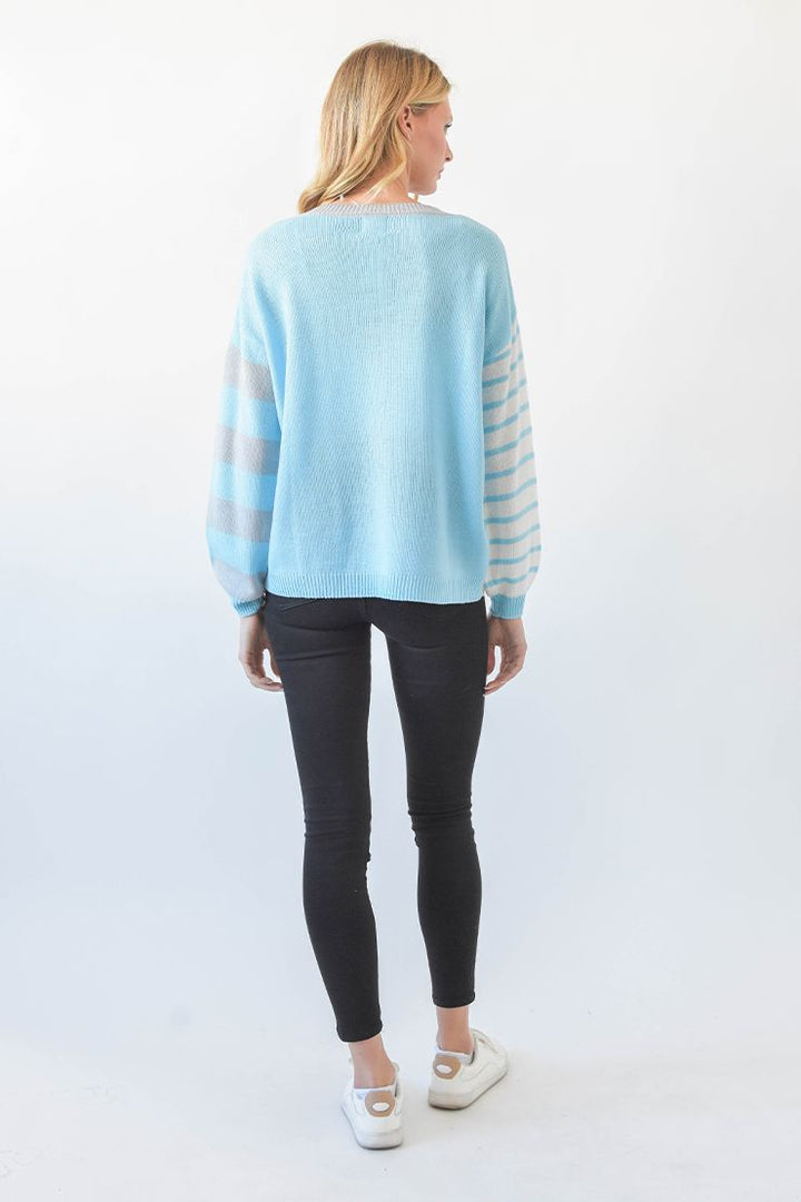 Ice Blue Sweater