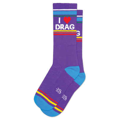 I ❤️ Drag Gym Crew Socks