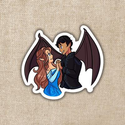 Rhys and Feyre Sticker | ACOTAR