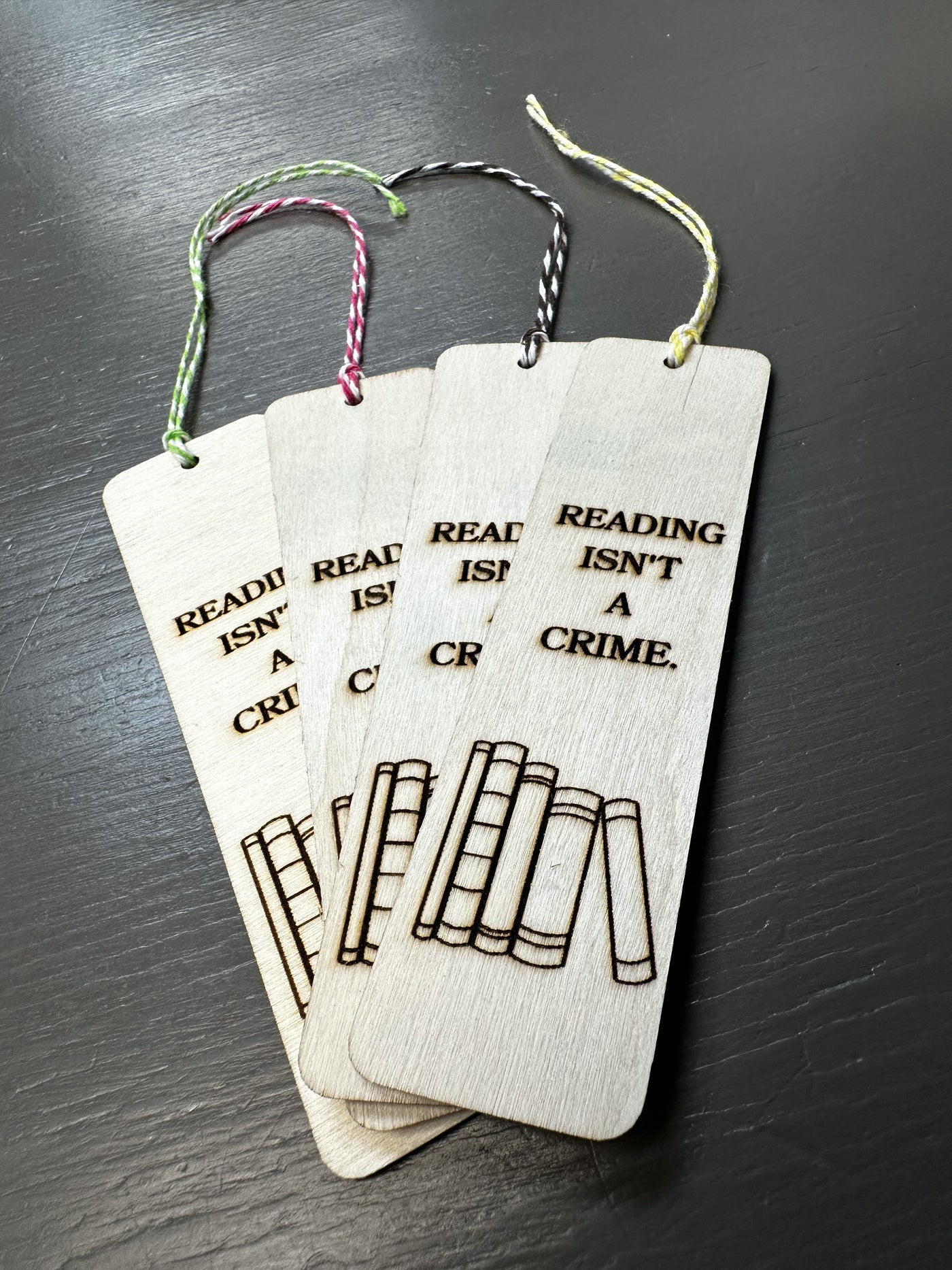 READING ISN’T A CRIME Bookmark