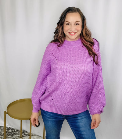 Orchid Dreams Sweater